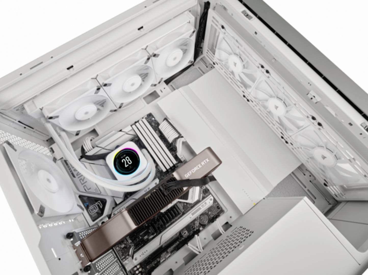 Corsair AF140 ELITE PC-Gehäuse-Lüfter Weiß