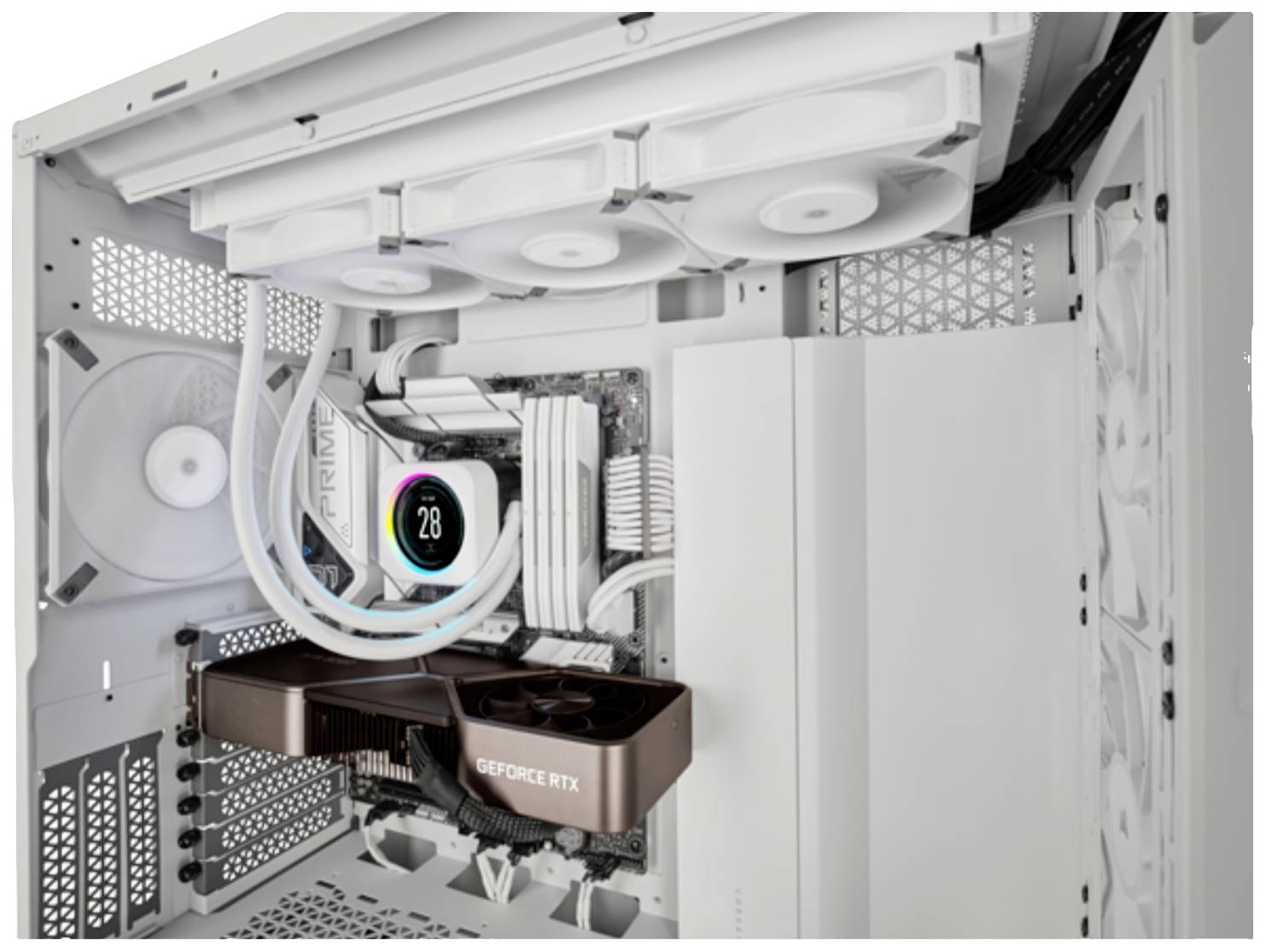 Corsair AF140 ELITE PC-Gehäuse-Lüfter Weiß