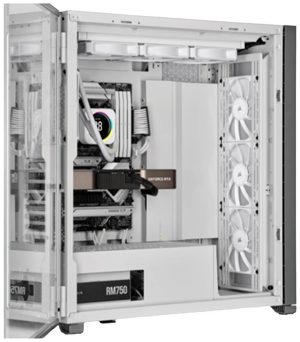 Corsair AF140 ELITE PC-Gehäuse-Lüfter Weiß