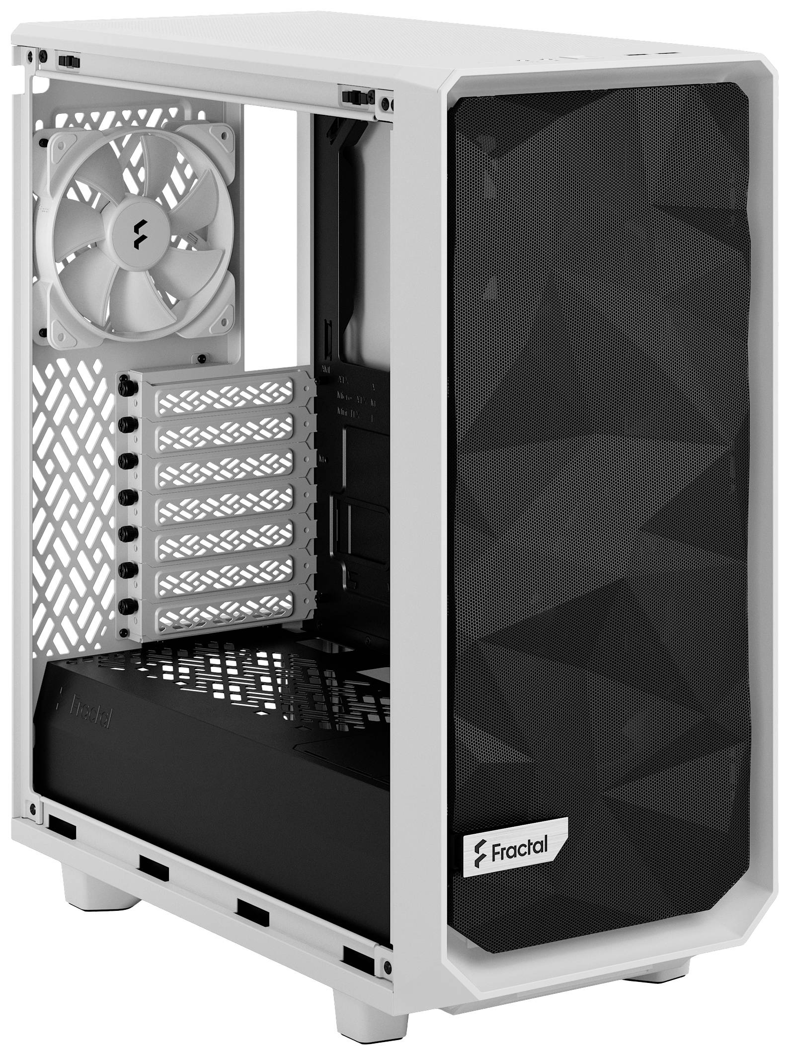 Fractal Design Meshify 2 Compact Lite PC-Gehäuse Weiß
