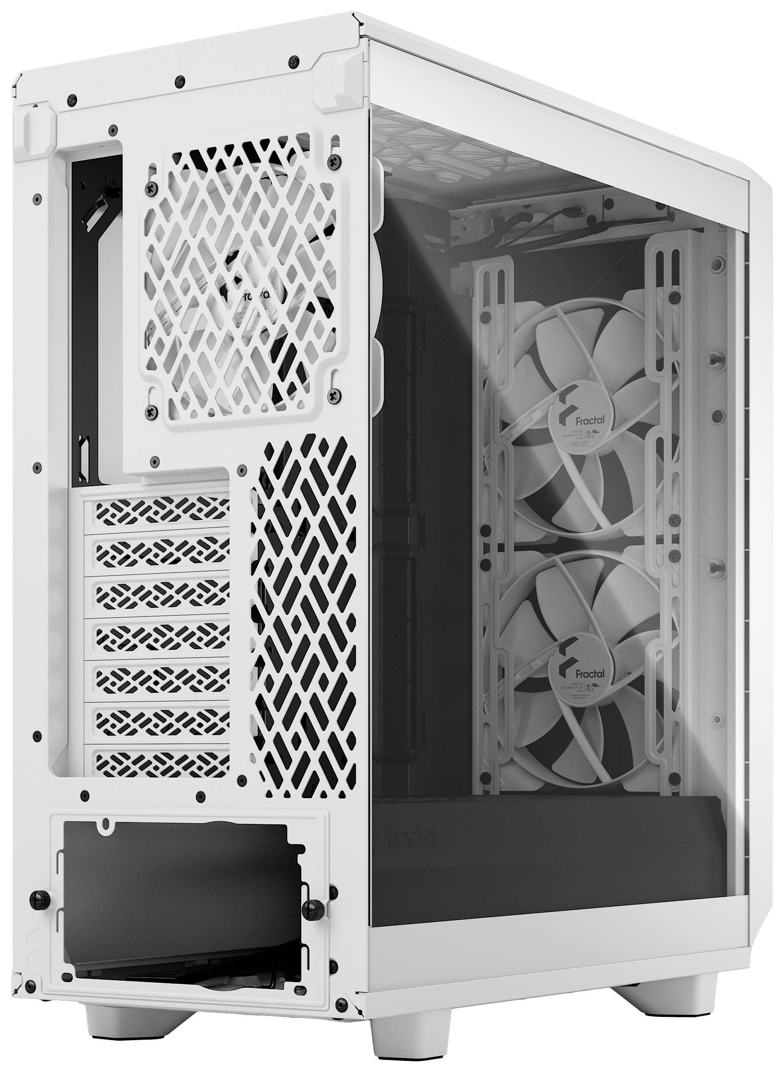 Fractal Design Meshify 2 Compact Lite PC-Gehäuse Weiß