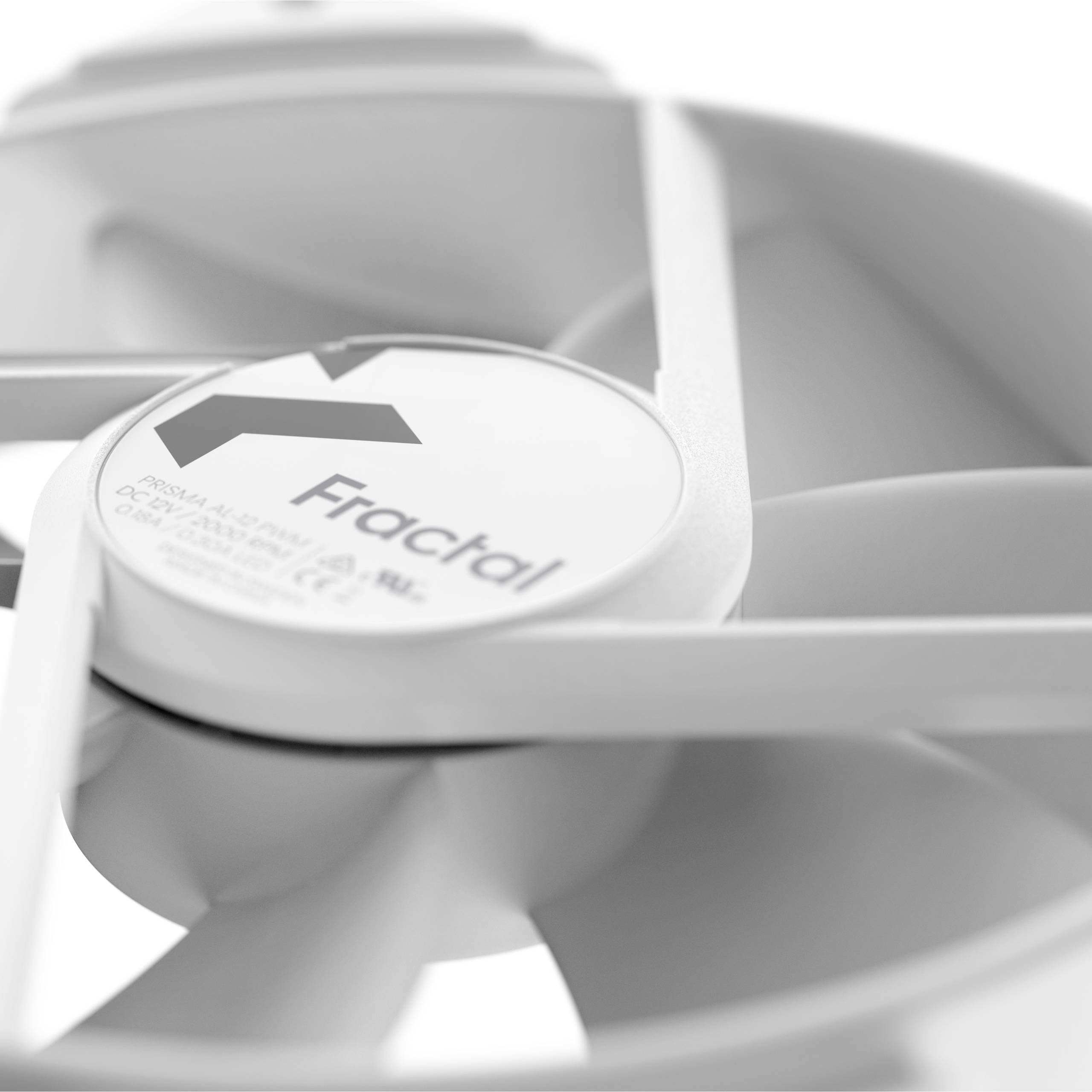 Fractal Design Prisma AL-12 PWM PC-Gehäuse-Lüfter Weiß