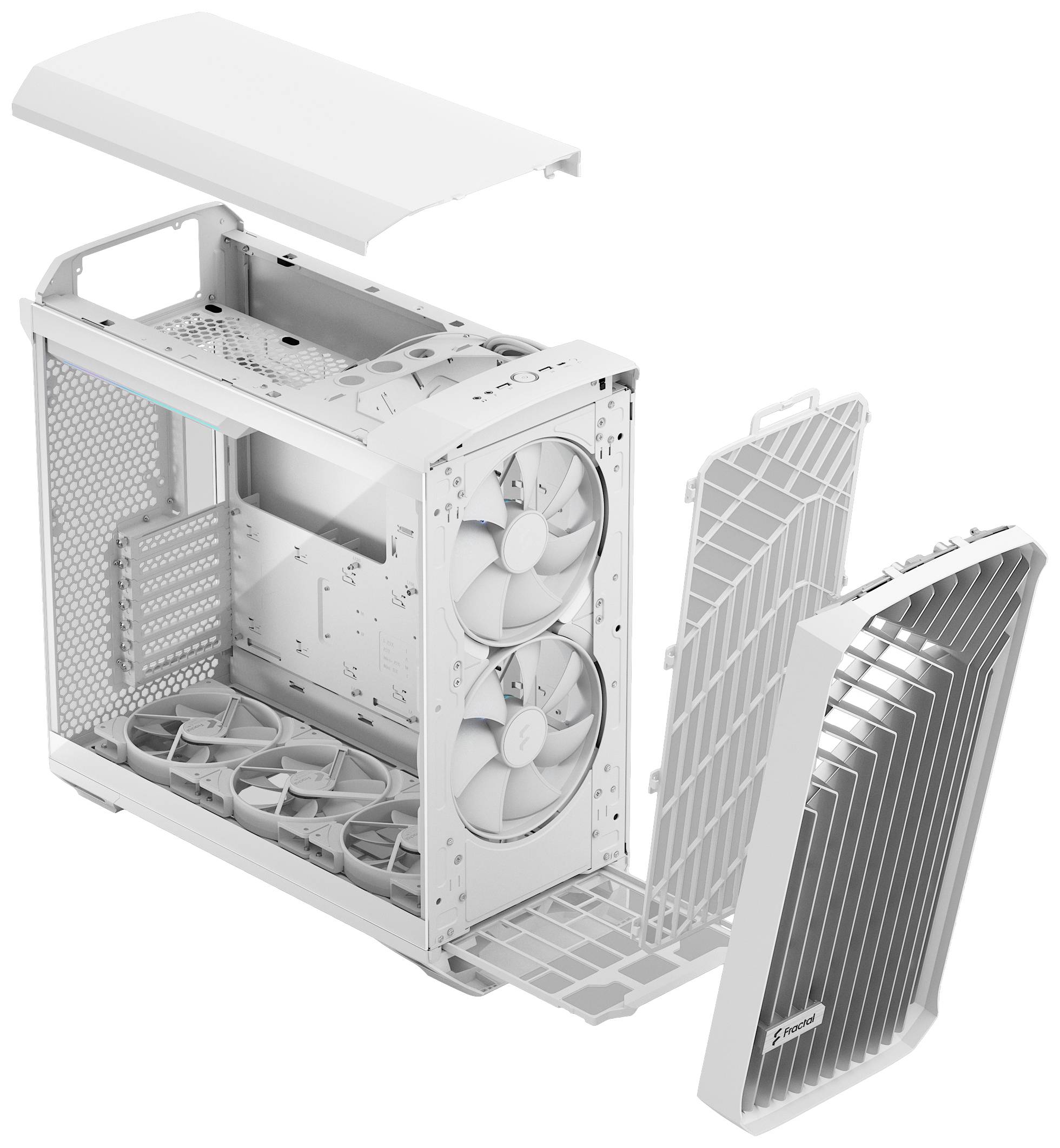 Fractal Design Torrent PC-Gehäuse Weiß