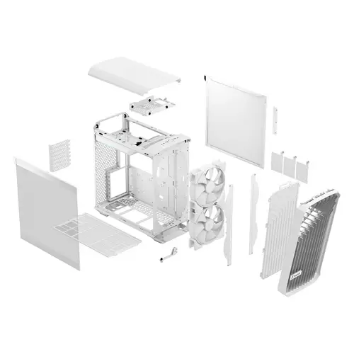 Fractal Design Torrent Compact PC-Gehäuse Weiß Fractal Design Torrent Compact PC-Gehäuse Weiß