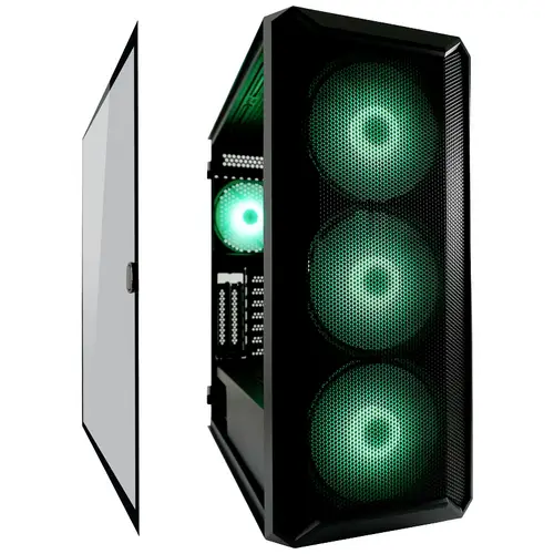LC Power Gaming 804B Midi-Tower PC-Gehäuse Schwarz LC Power Gaming 804B Midi-Tower PC-Gehäuse Schwarz