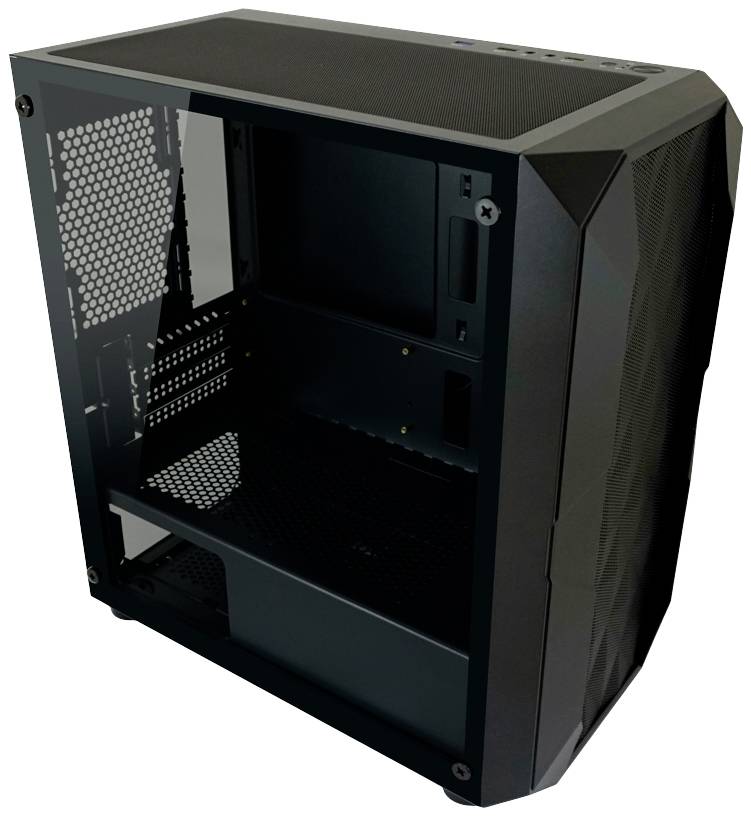 LC Power Gaming 712MB Micro-Tower PC-Gehäuse Schwarz