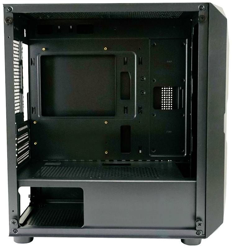 LC Power Gaming 712MB Micro-Tower PC-Gehäuse Schwarz