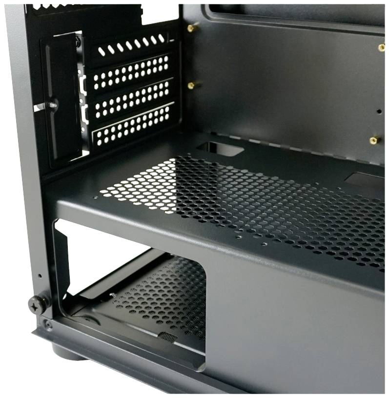 LC Power Gaming 712MB Micro-Tower PC-Gehäuse Schwarz