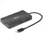 Club3D CSV-1598 USB-C® (USB 3.2 Gen 2) Multiport Hub Schwarz Club3D CSV-1598 USB-C® (USB 3.2 Gen 2) Multiport Hub Schwarz