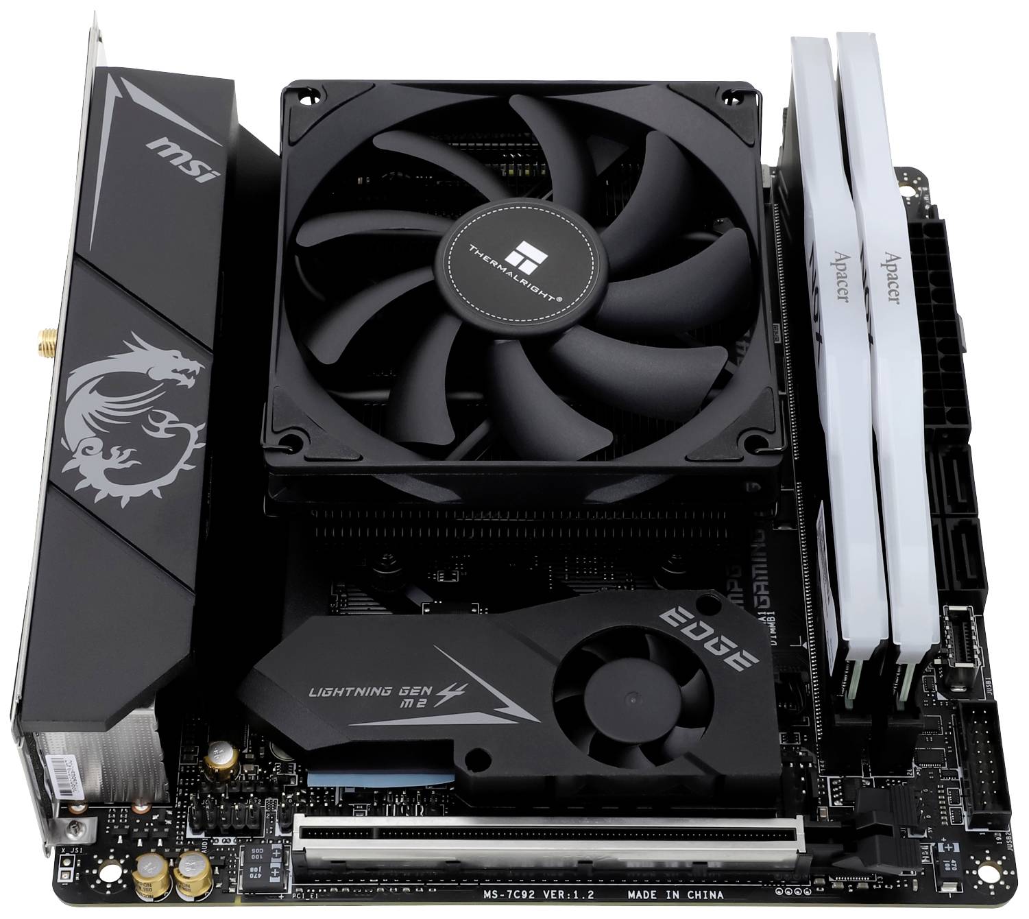 Thermalright AXP90-X36 CPU-Kühler mit Lüfter