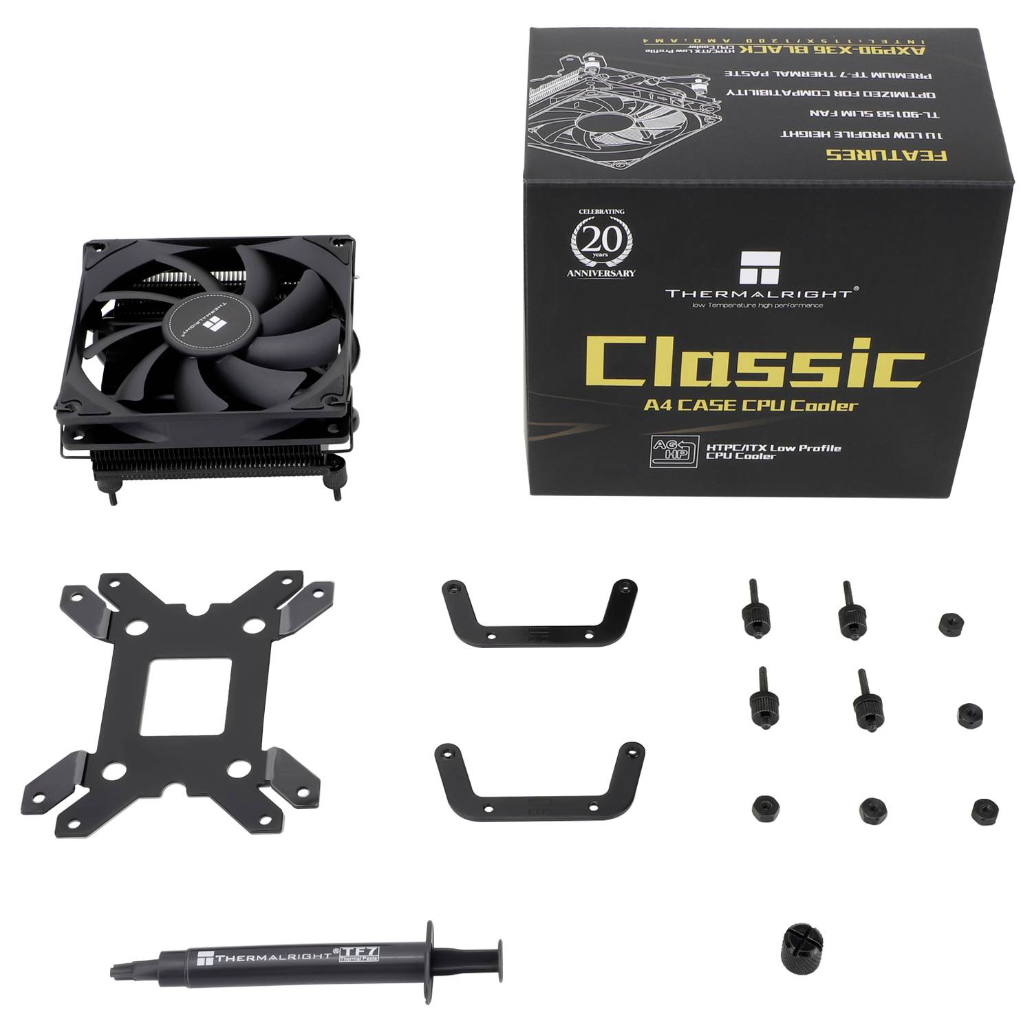 Thermalright AXP90-X36 CPU-Kühler mit Lüfter