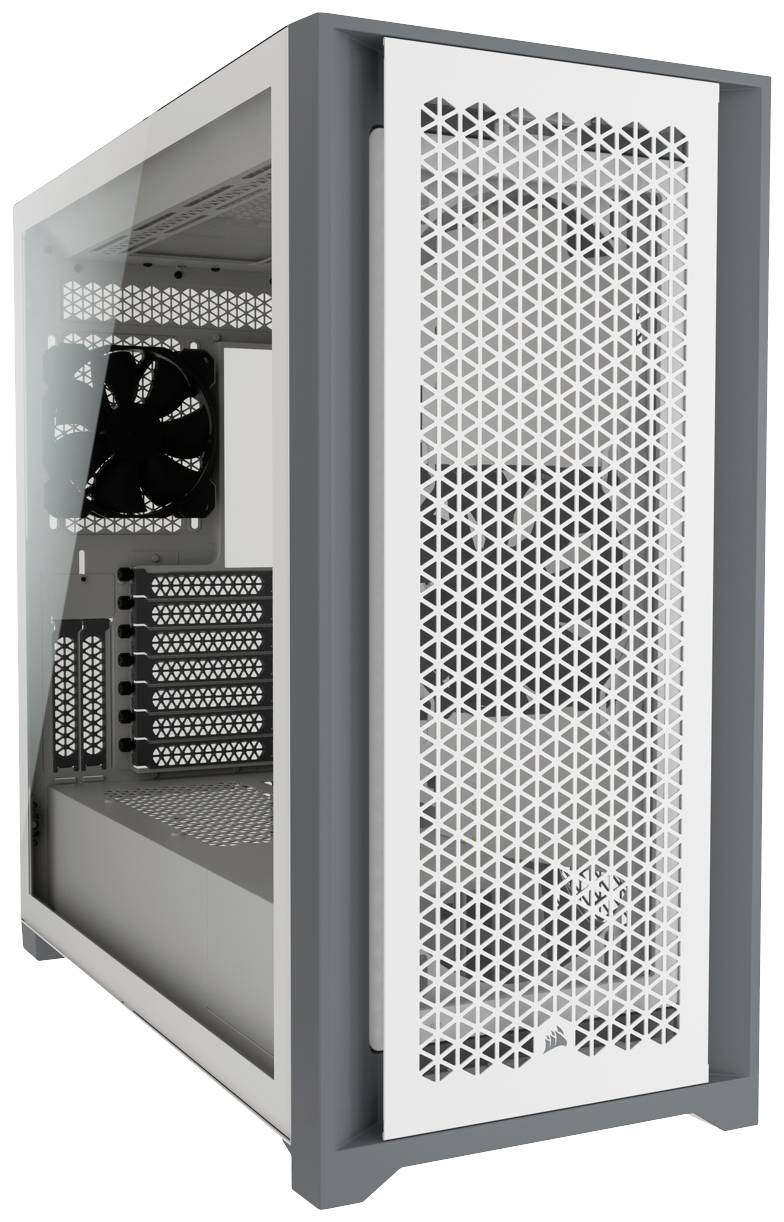 Corsair 5000D RGB Midi-Tower PC-Gehäuse Weiß