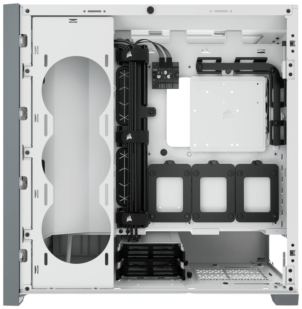 Corsair 5000D RGB Midi-Tower PC-Gehäuse Weiß