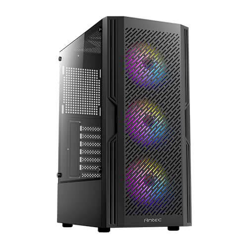 Antec AX20 Midi-Tower PC-Gehäuse Schwarz