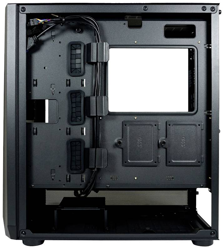 LC Power Gaming 900B Midi-Tower PC-Gehäuse Schwarz