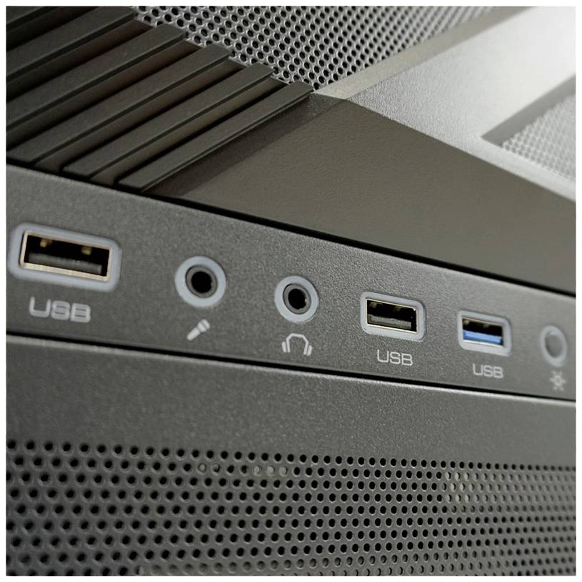 LC Power Gaming 900B Midi-Tower PC-Gehäuse Schwarz