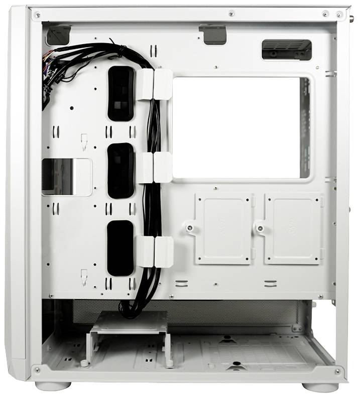 LC Power Gaming 900W Midi-Tower PC-Gehäuse Weiß