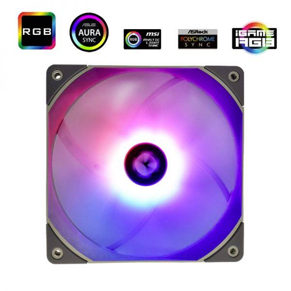 Thermalright TL-C14S ARGB PC-Gehäuse-Lüfter Schwarz