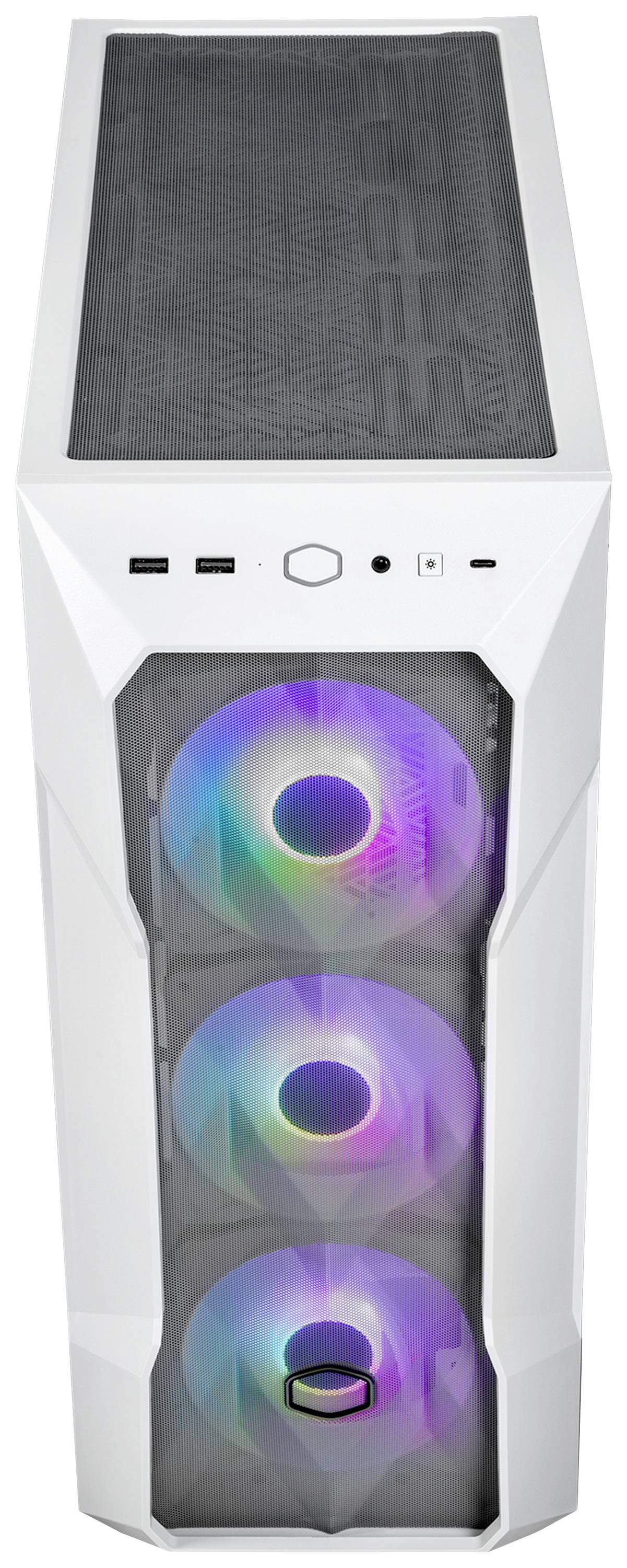 Cooler Master MasterBox TD500 Mesh V2 Midi-Tower PC-Gehäuse Weiß