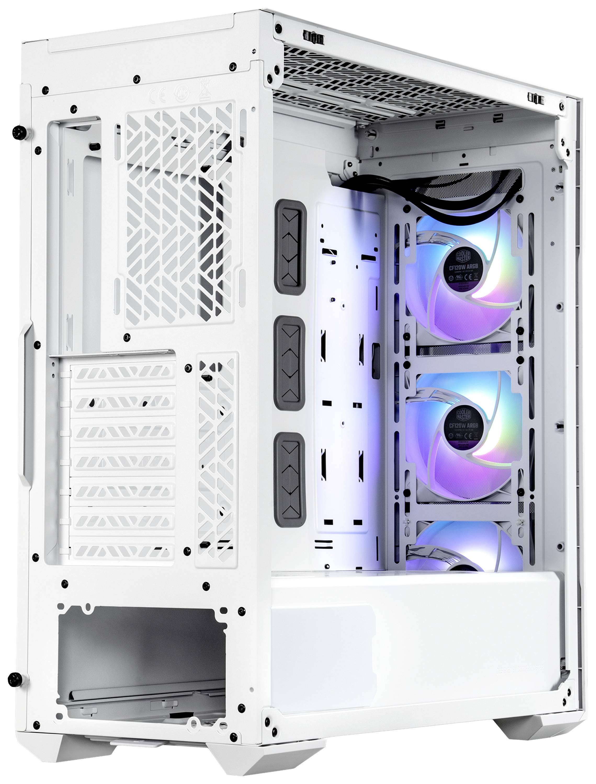 Cooler Master MasterBox TD500 Mesh V2 Midi-Tower PC-Gehäuse Weiß