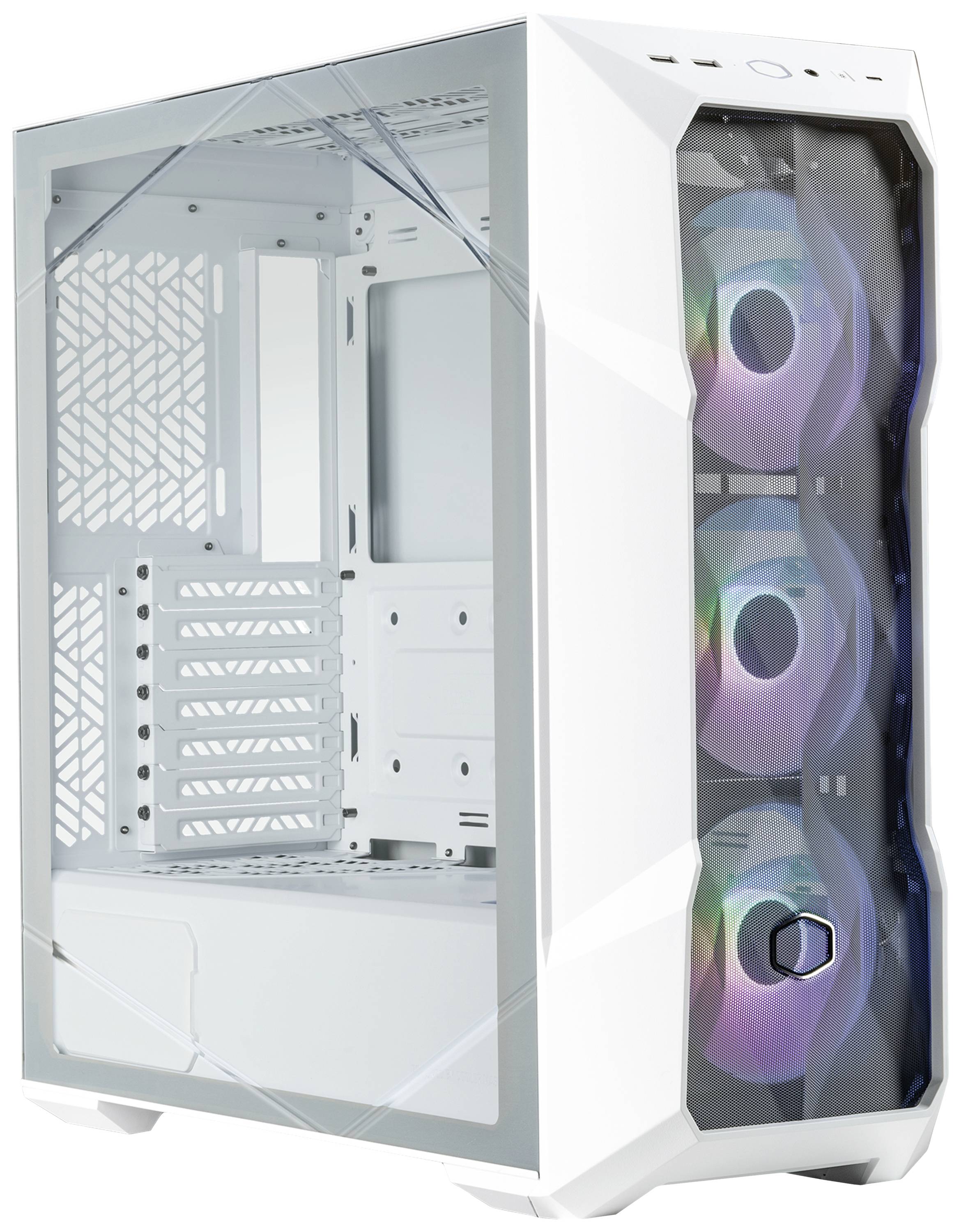 Cooler Master MasterBox TD500 Mesh V2 Midi-Tower PC-Gehäuse Weiß