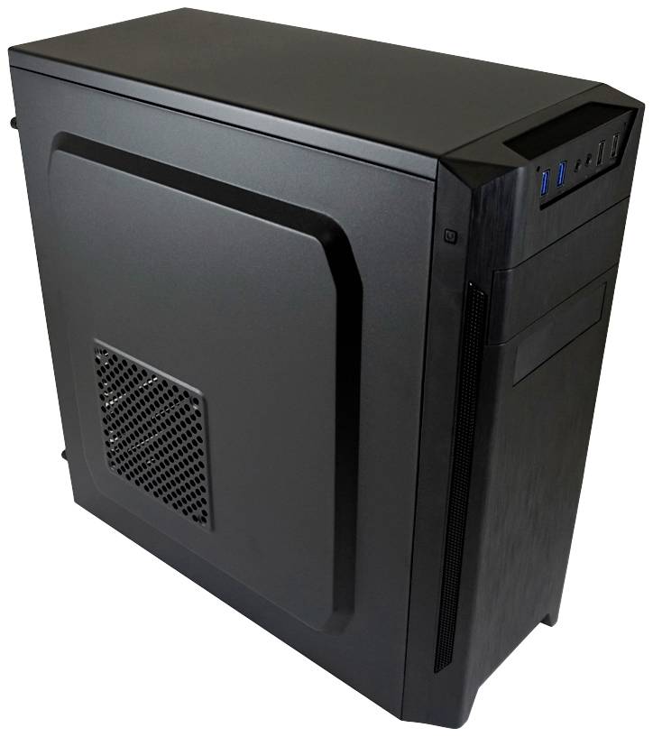 LC Power 7040B Midi-Tower PC-Gehäuse Schwarz