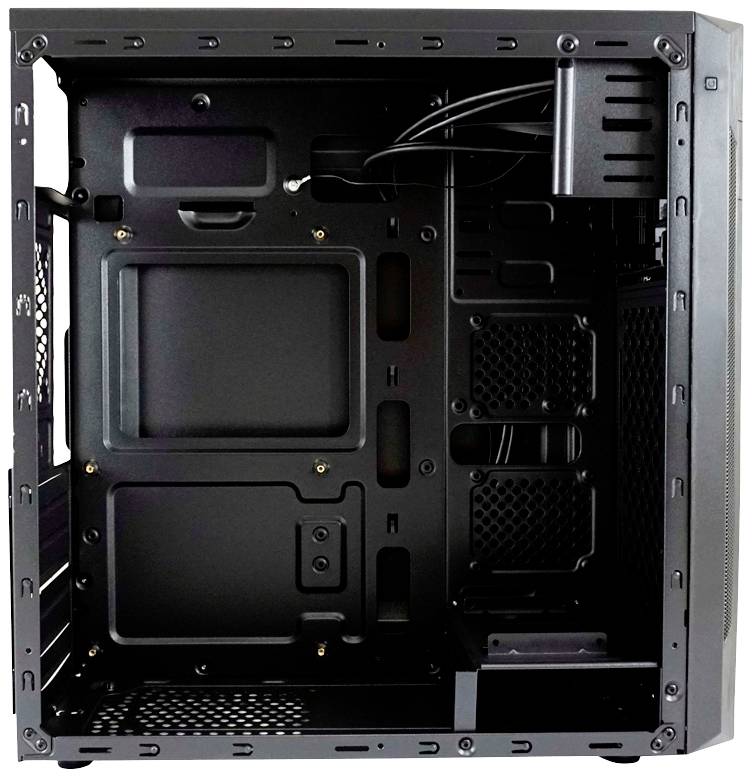 LC Power 7040B Midi-Tower PC-Gehäuse Schwarz