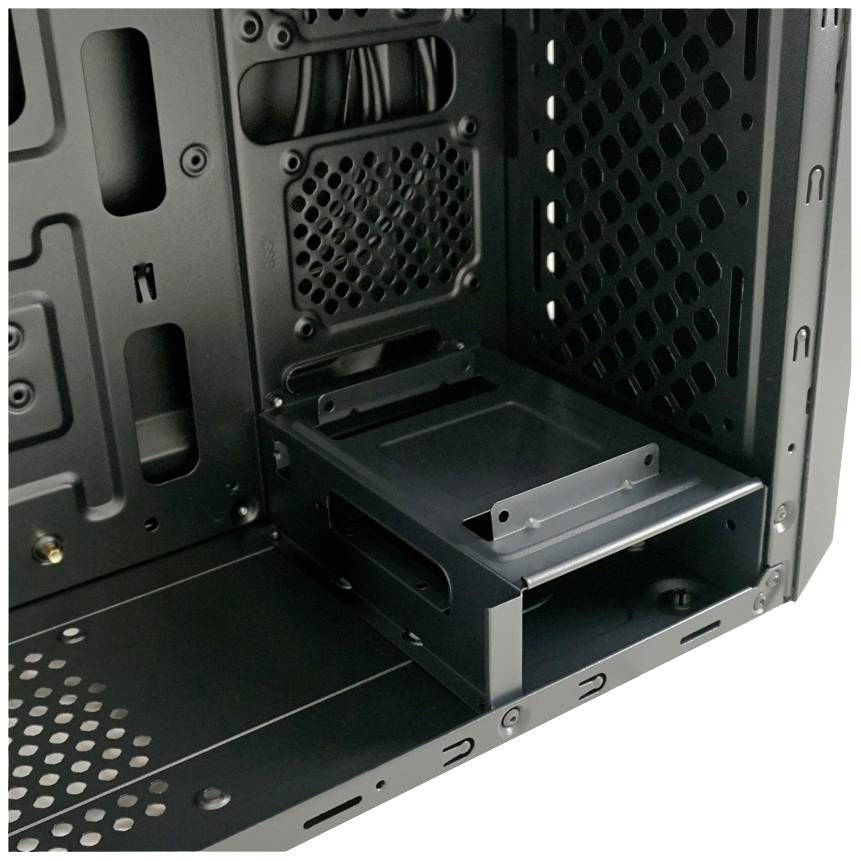 LC Power 7040B Midi-Tower PC-Gehäuse Schwarz