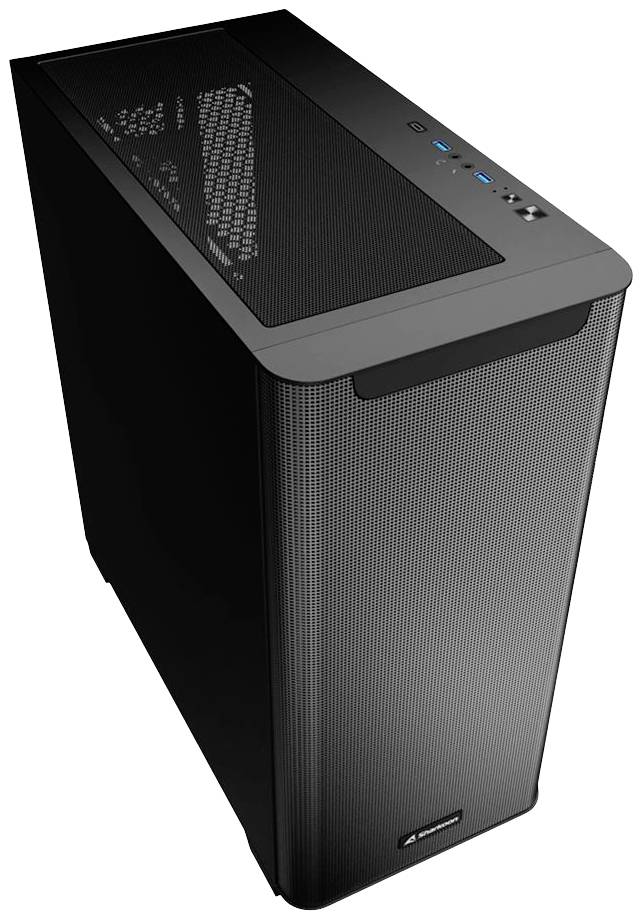 Sharkoon M30 BLACK ATX E-ATX Full Tower PC-Gehäuse Schwarz