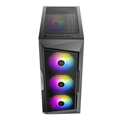 Antec AX61 Elite Midi-Tower PC-Gehäuse Schwarz