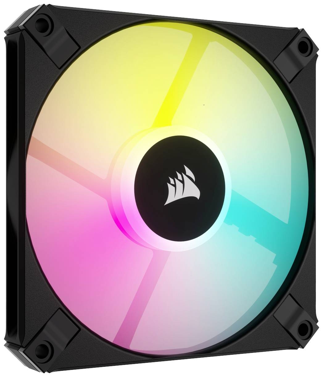 Corsair AF120 RGB PC-Gehäuse-Lüfter Schwarz (B x H x T) 120 x 120 x 15mm