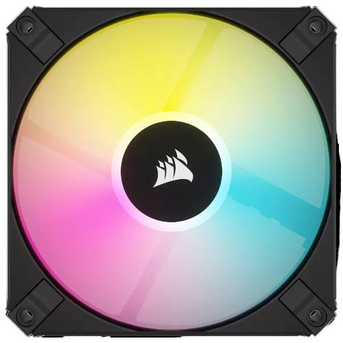 Corsair AF120 RGB PC-Gehäuse-Lüfter Schwarz (B x H x T) 120 x 120 x 15mm