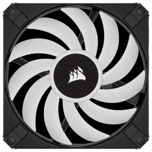 Corsair AF120 RGB PC-Gehäuse-Lüfter Schwarz (B x H x T) 120 x 120 x 15mm