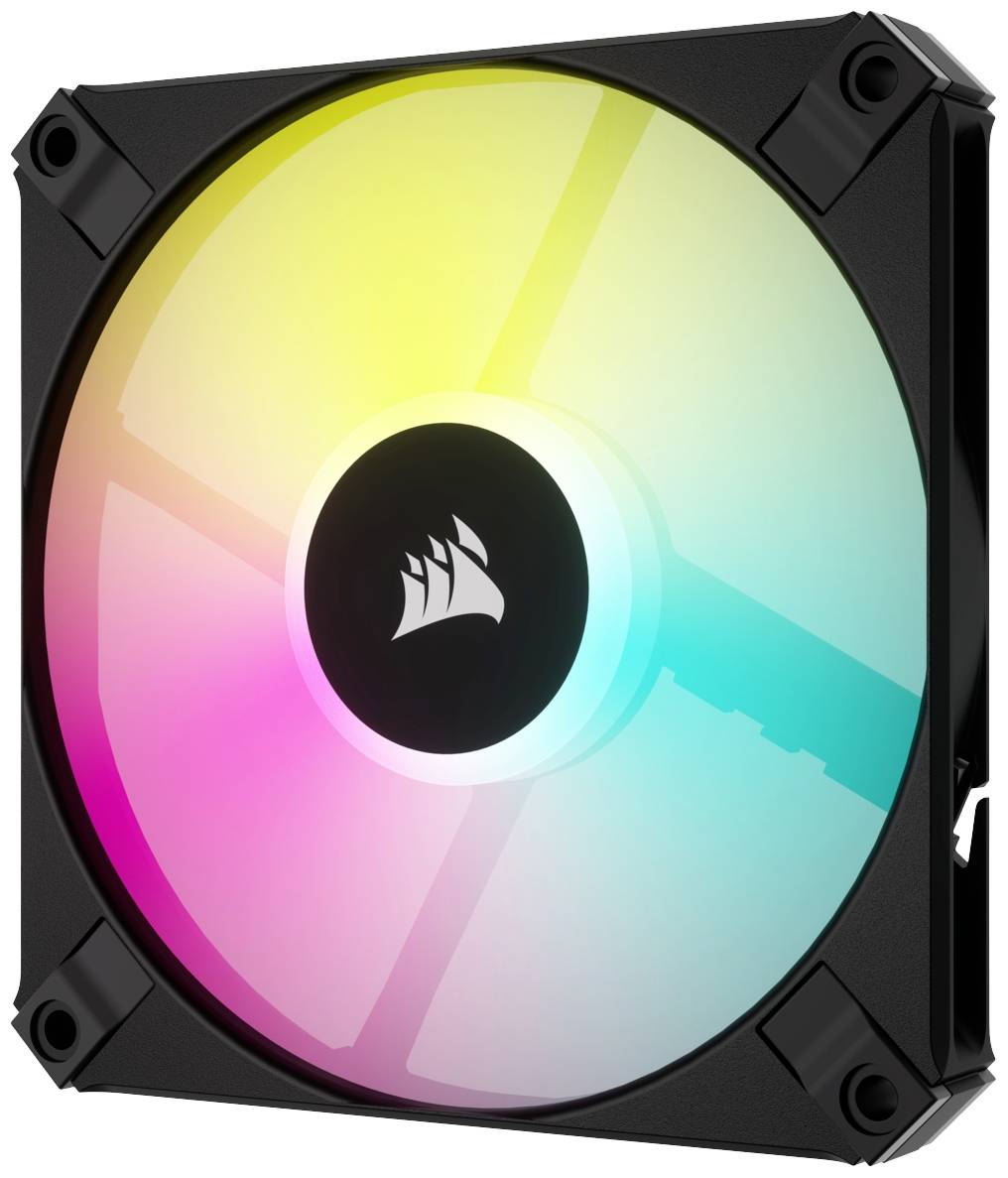 Corsair AF120 RGB PC-Gehäuse-Lüfter Schwarz (B x H x T) 120 x 120 x 15mm