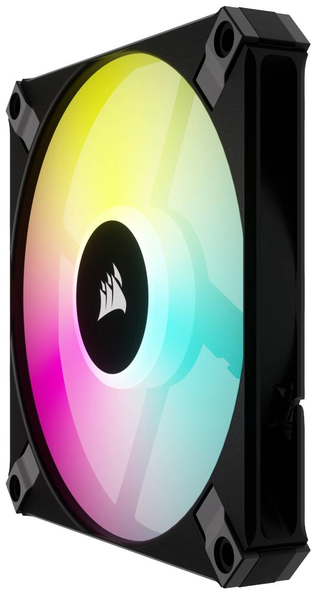 Corsair AF120 RGB PC-Gehäuse-Lüfter Schwarz (B x H x T) 120 x 120 x 15mm