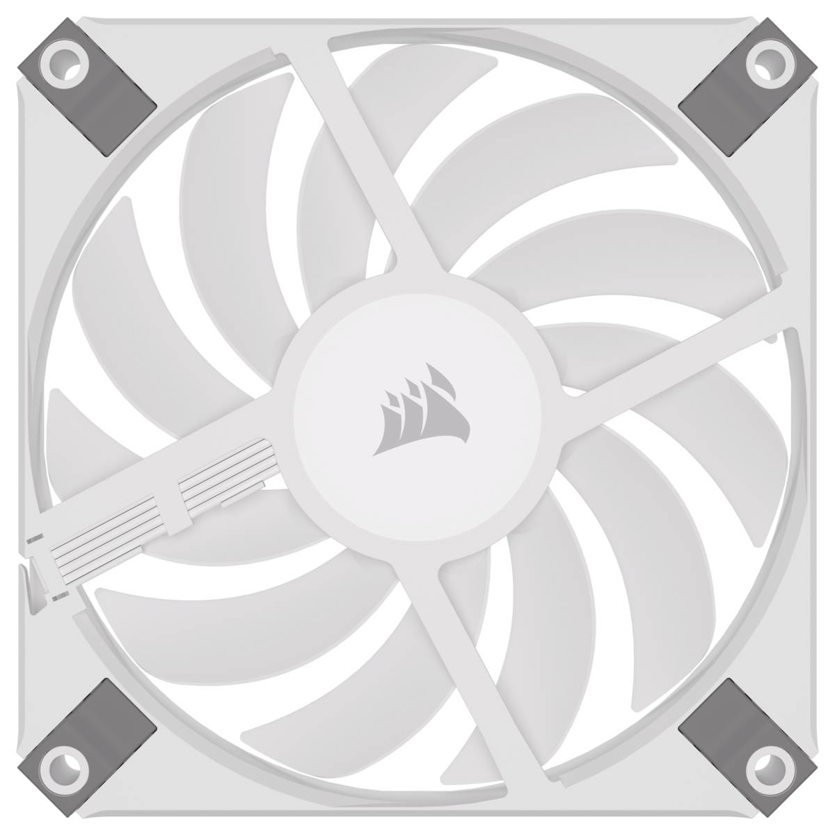 Corsair CO-9050164-WW PC-Gehäuse-Lüfter Weiß (B x H x T) 120 x 120 x 15mm