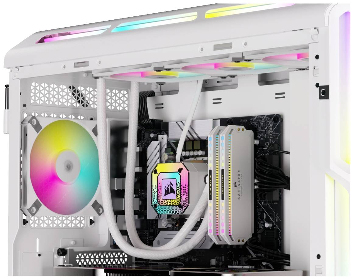 Corsair CO-9050164-WW PC-Gehäuse-Lüfter Weiß (B x H x T) 120 x 120 x 15mm