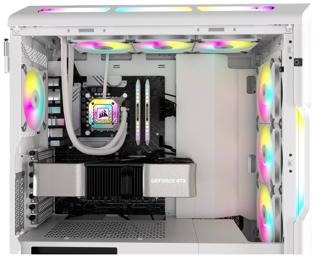 Corsair CO-9050164-WW PC-Gehäuse-Lüfter Weiß (B x H x T) 120 x 120 x 15mm