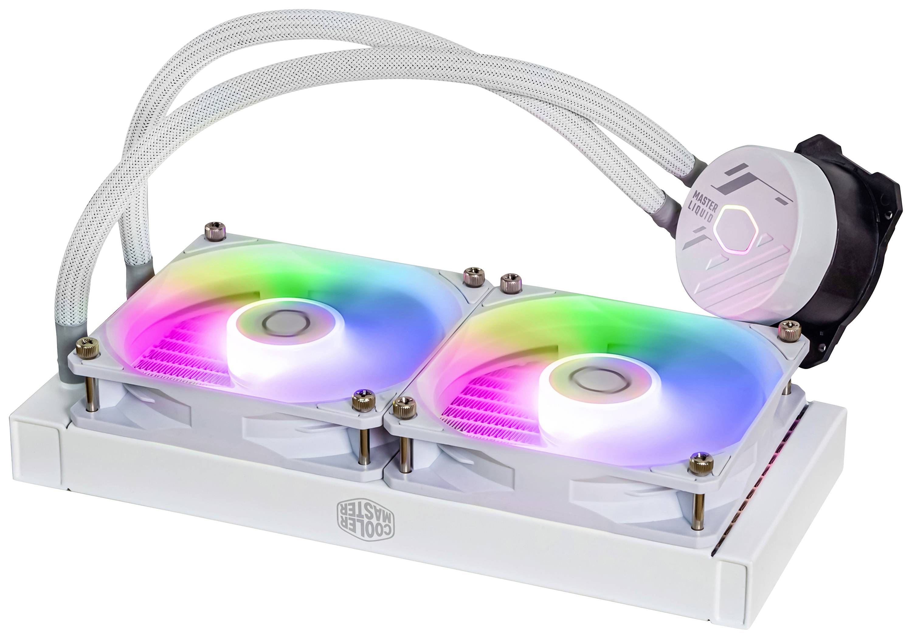 Cooler Master MasterLiquid 240L Core ARGB White Wasserkühlung-Kit