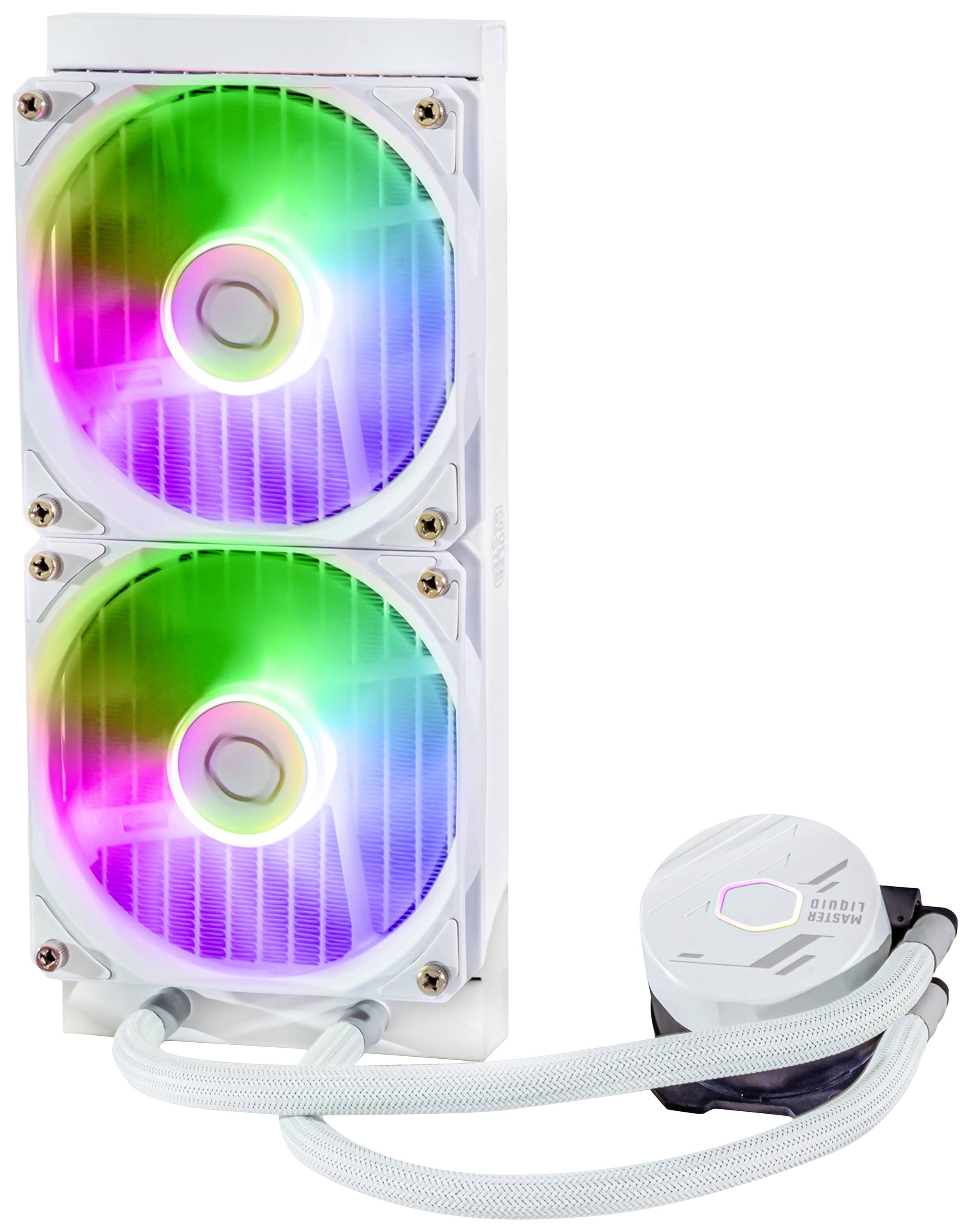 Cooler Master MasterLiquid 240L Core ARGB White Wasserkühlung-Kit