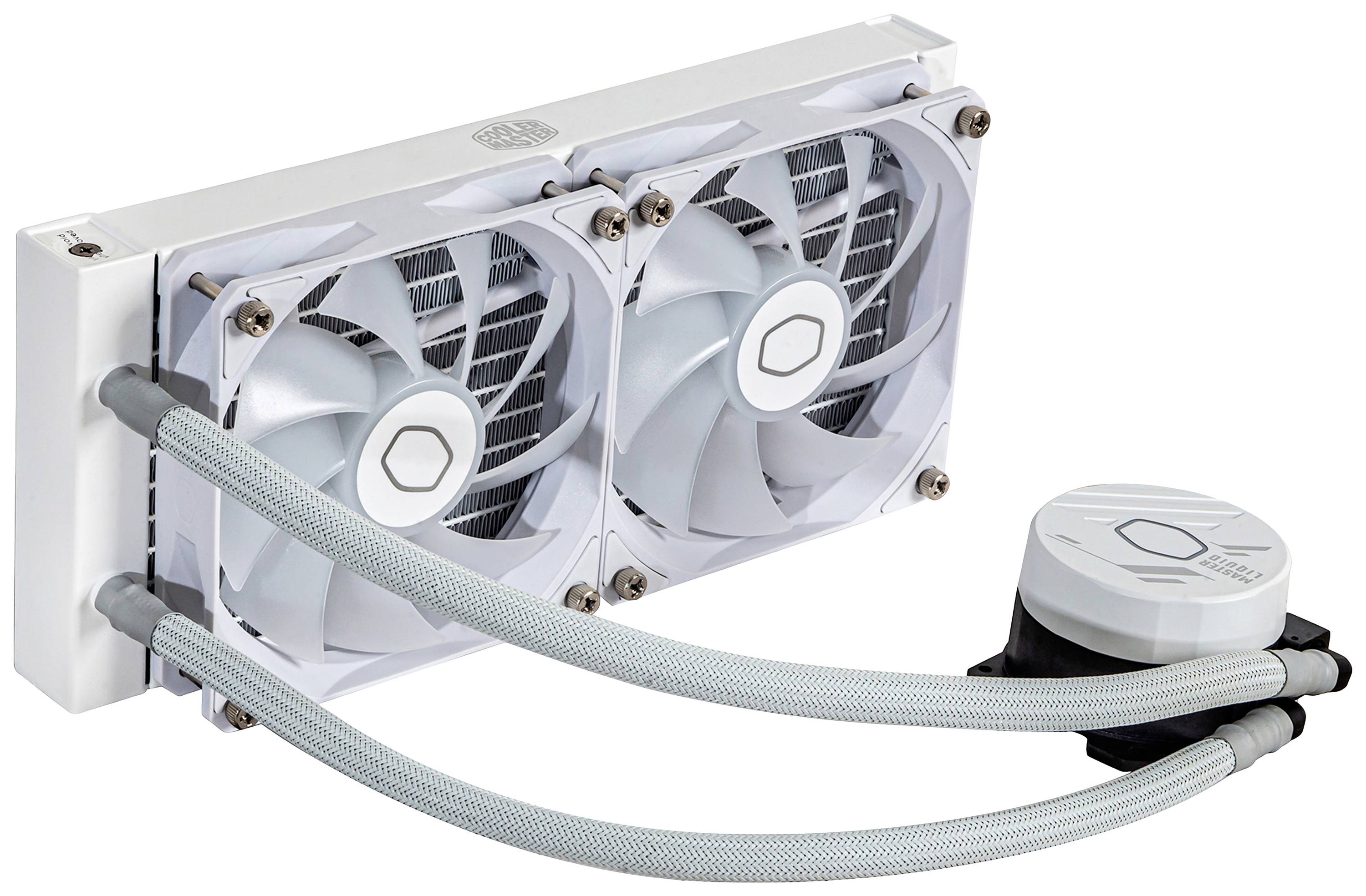 Cooler Master MasterLiquid 240L Core ARGB White Wasserkühlung-Kit