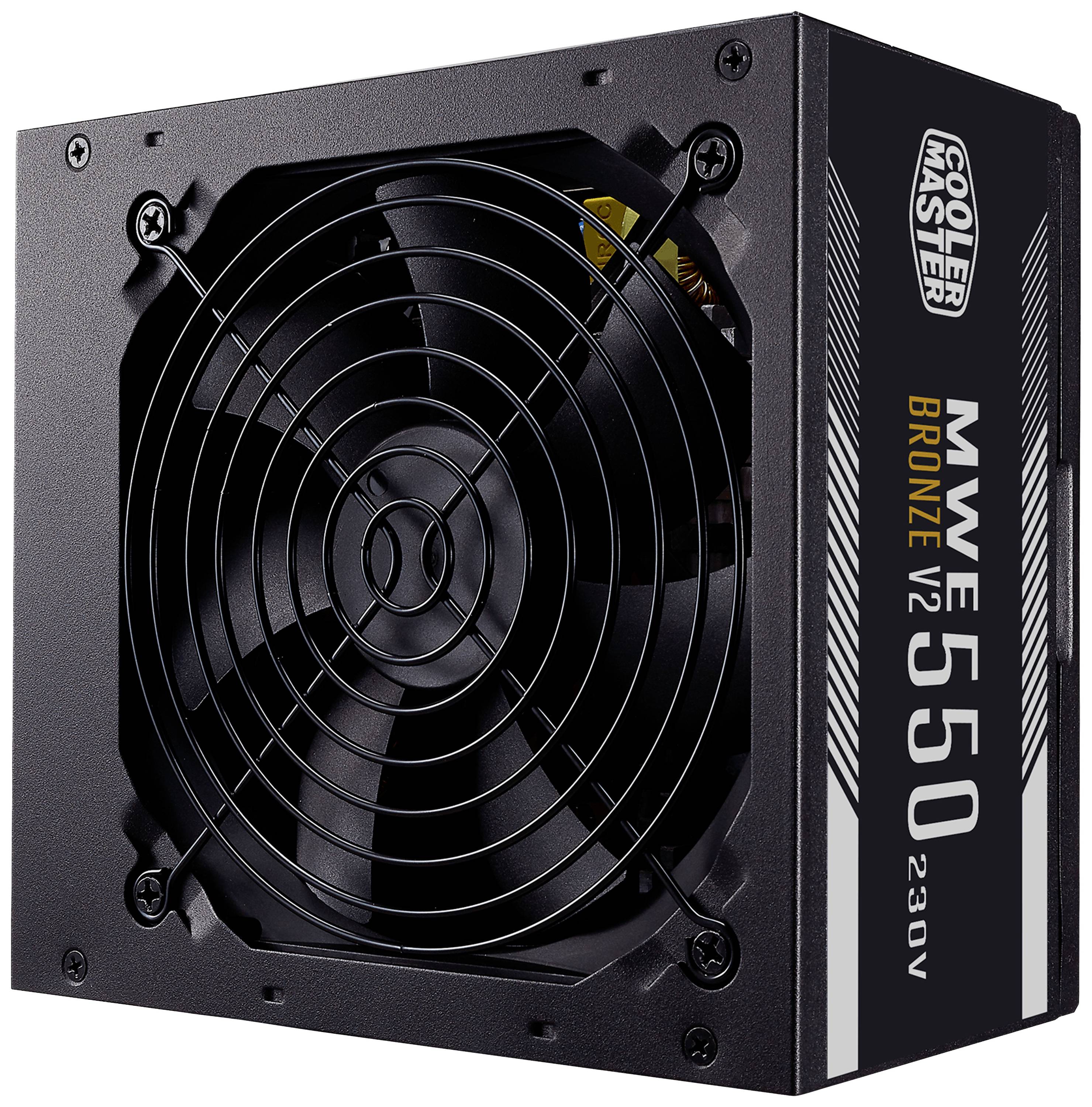 Cooler Master MWE 550 Bronze 230V V2 PC Netzteil 550 W 80PLUS® Silver