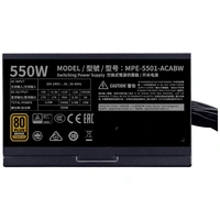 Cooler Master MWE 550 Bronze 230V V2 PC Netzteil 550 W 80PLUS® Silver Cooler Master MWE 550 Bronze 230V V2 PC Netzteil 550 W 80PLUS® Silver