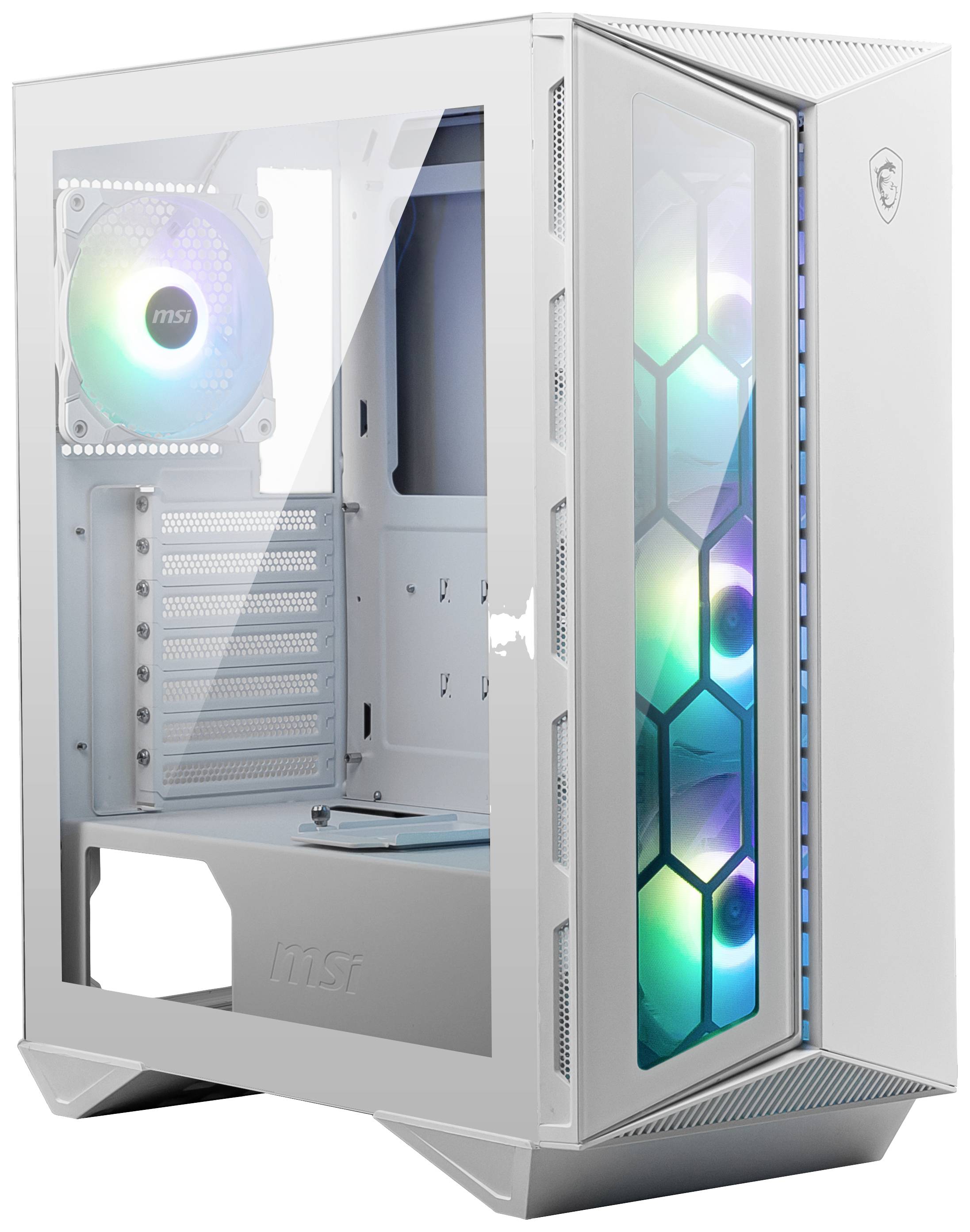 MSI CAS MPG GUNGNIR 110R WHITE Midi-Tower PC-Gehäuse Weiß