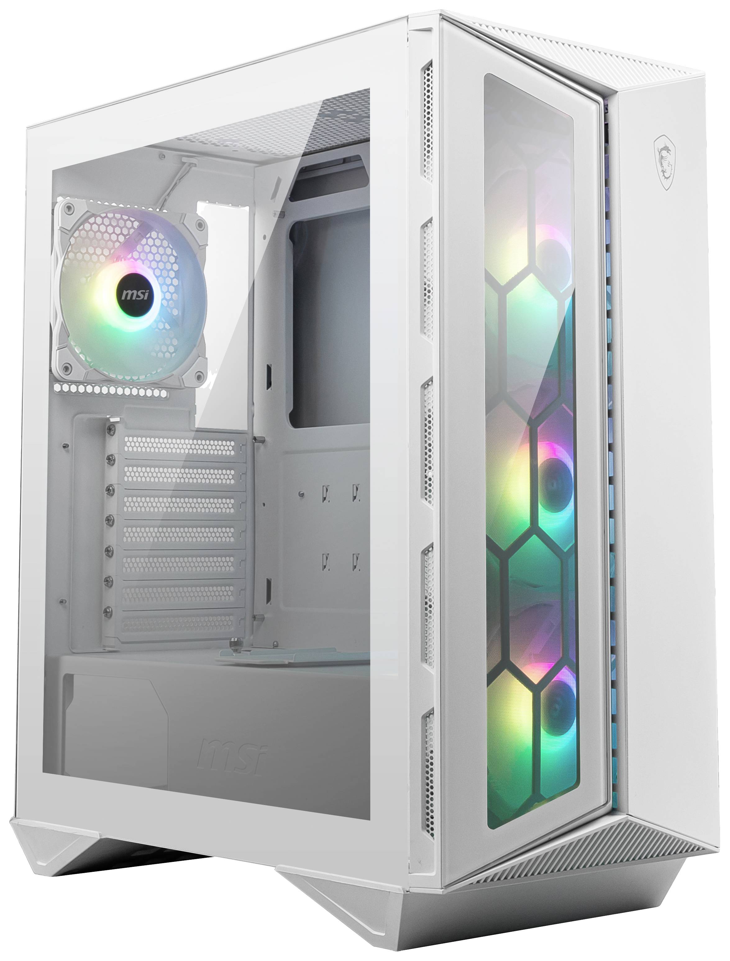 MSI CAS MPG GUNGNIR 110R WHITE Midi-Tower PC-Gehäuse Weiß
