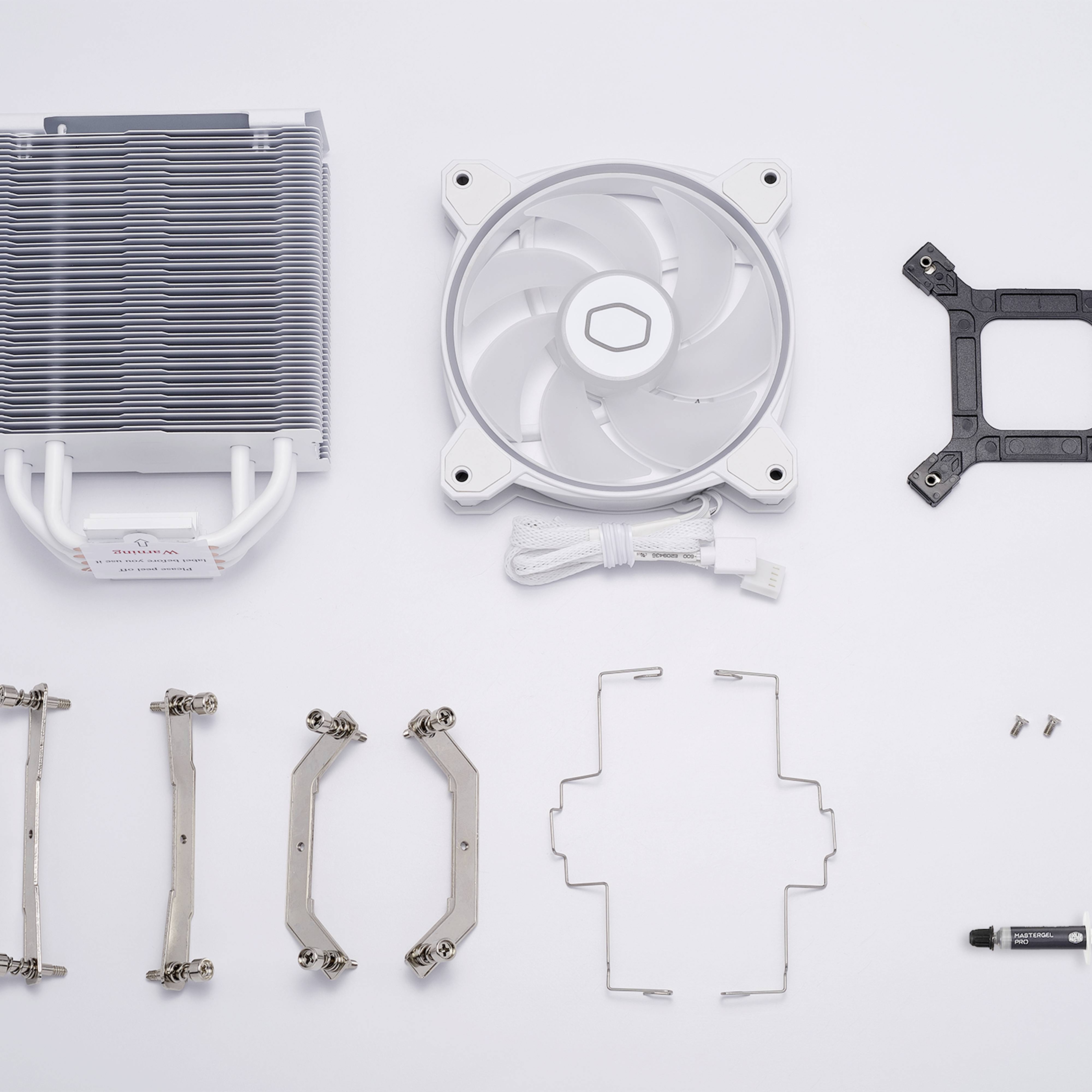 Cooler Master Hyper 212 Halo White CPU-Kühler mit Lüfter