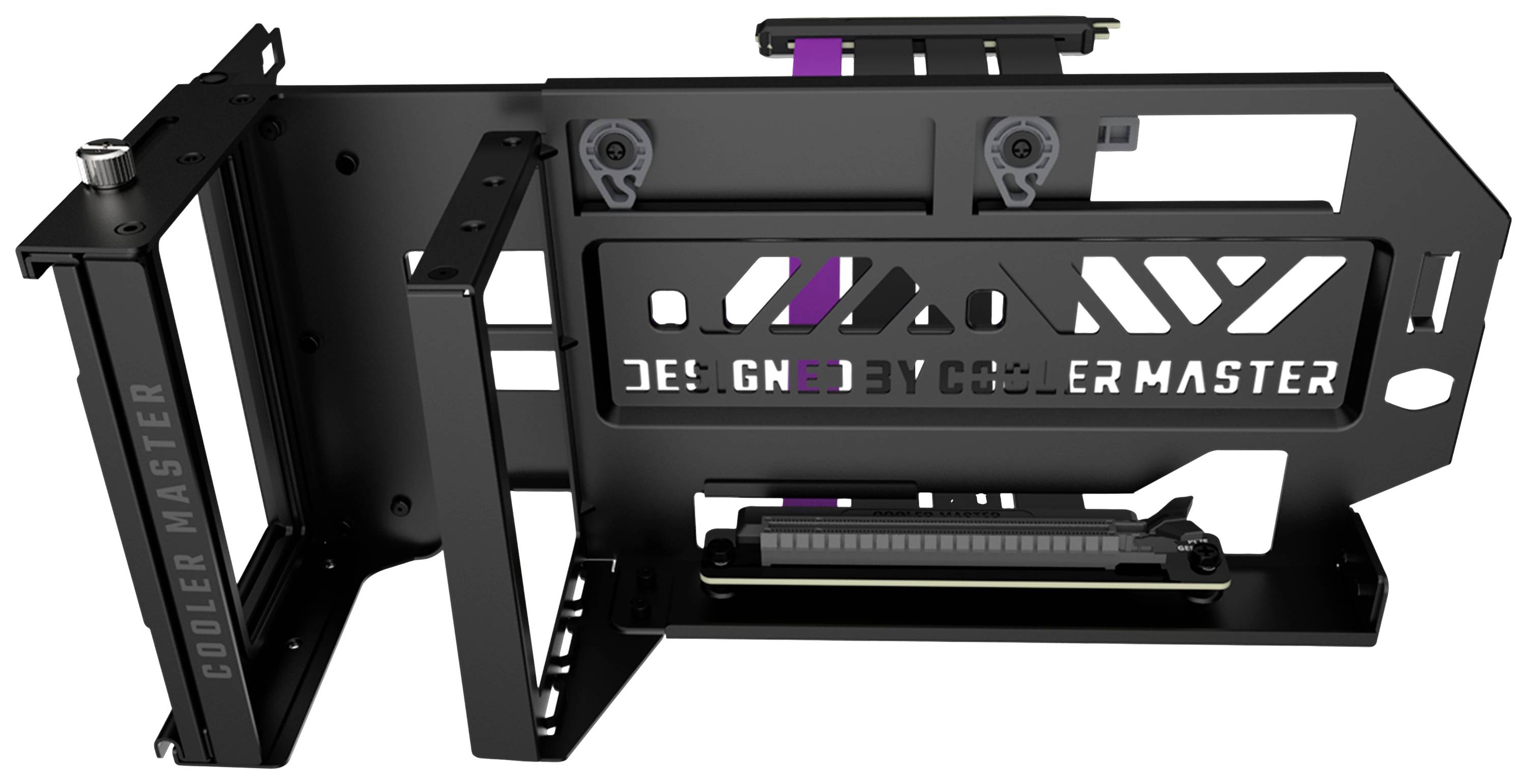 Cooler Master MCA-U000R-KFVK03 Grafikkartenhalterung Schwarz, Grau