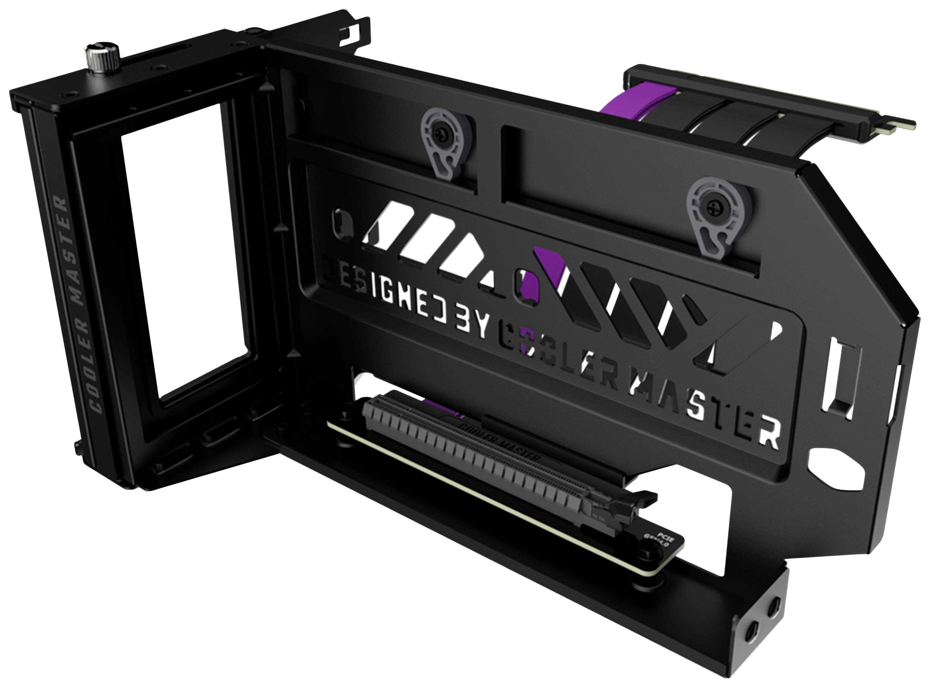 Cooler Master MCA-U000R-KFVK03 Grafikkartenhalterung Schwarz, Grau