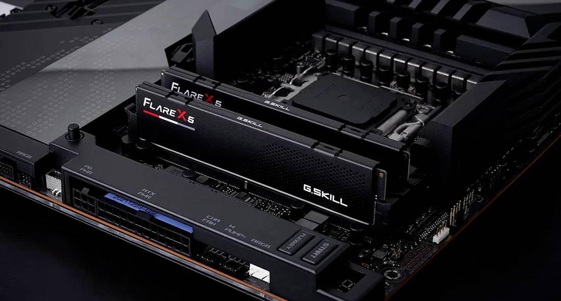G.Skill F5-5600J4040D48GX2-FX5 PC-Arbeitsspeicher Kit DDR5 96GB 2 x 48GB Non-ECC 5600MHz F5-5600J4040D48GX2-FX5