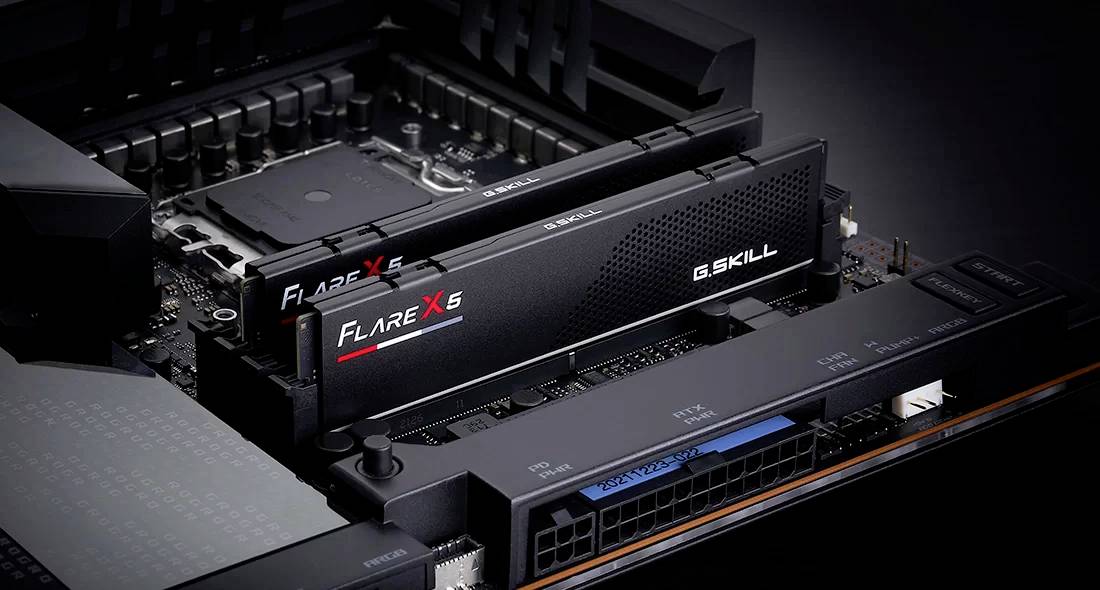 G.Skill F5-6000J4048F24GX2-FX5 PC-Arbeitsspeicher Kit DDR5 48GB 2 x 24GB 6000MHz F5-6000J4048F24GX2-FX5